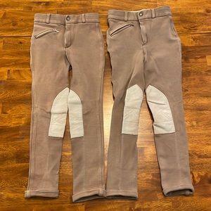 Kids Equestrian jodphurs - 2 pair size 12